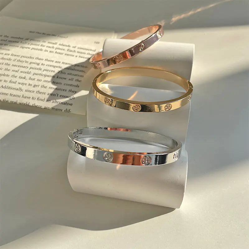Simple Alloy Bracelet