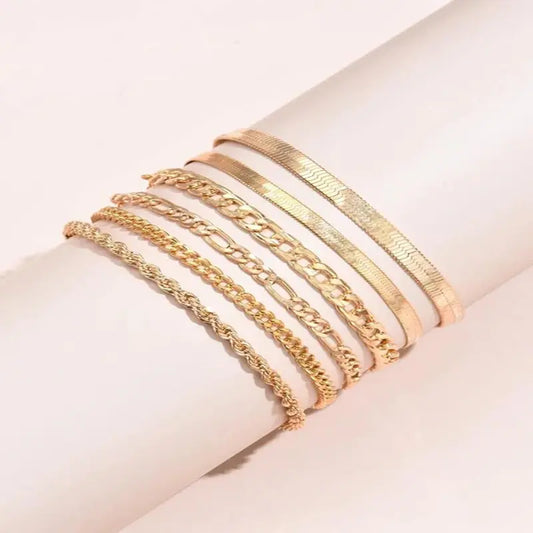Multi-layered Metal Bracelet